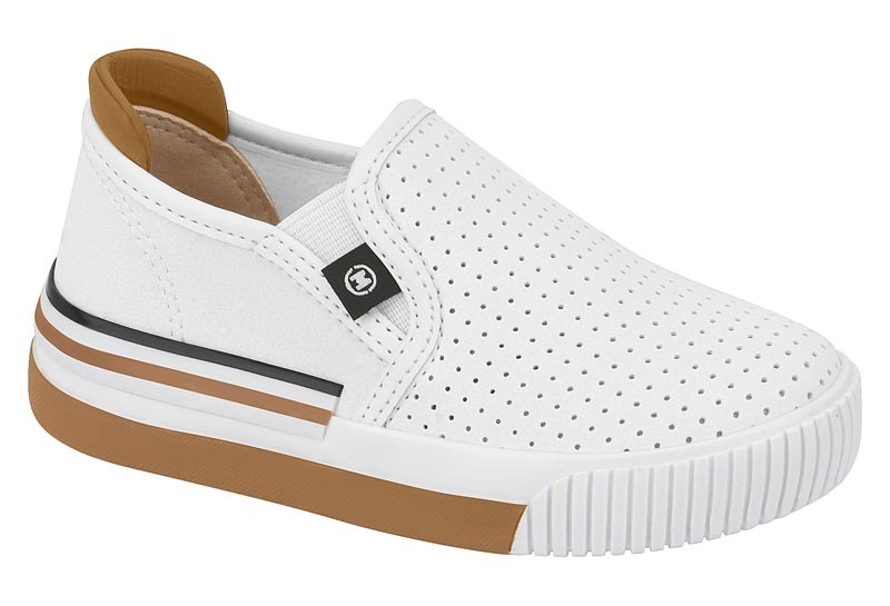 SAPATO CASUAL BEBE BRANCO 25