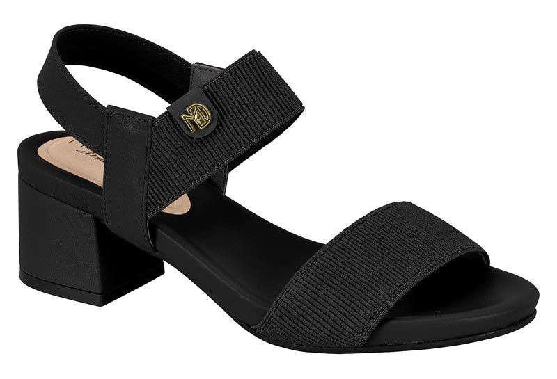 SANDALIA FEM. DE USO COMUM PRETO