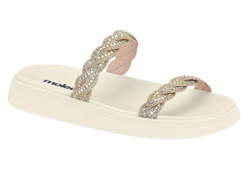 SANDALIA FEMININA DE USO COMUM BCO OFF