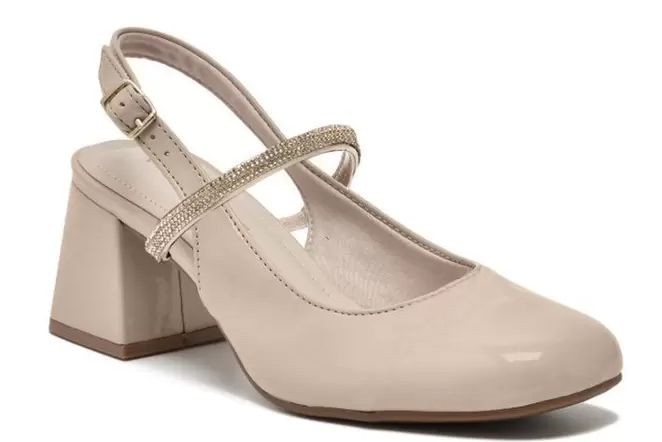 SAPATO 067-003-01 EM SINTE CREME