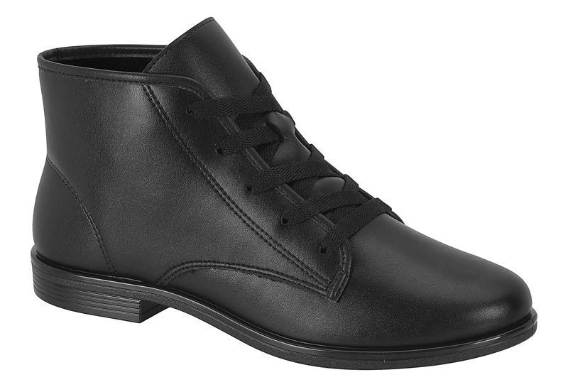 BOTA FEMININA DE USO COMUM COM SOLA
