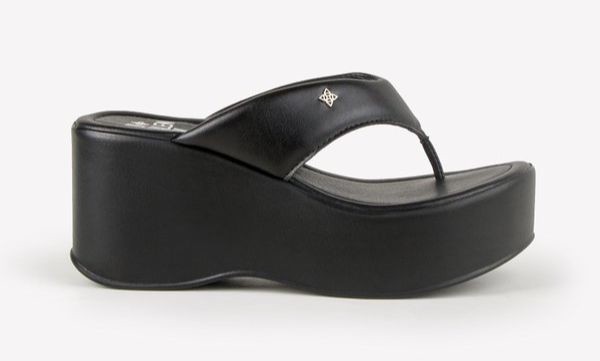 SANDALIA FEMININA L3301 AVA PRETO