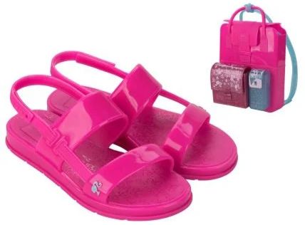 SANDALIA BARBIE COLOR MOC ROSA FLUO
