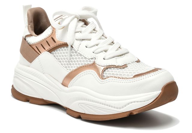 TENIS 135-008-07 EM SINTE MILK/ROUG