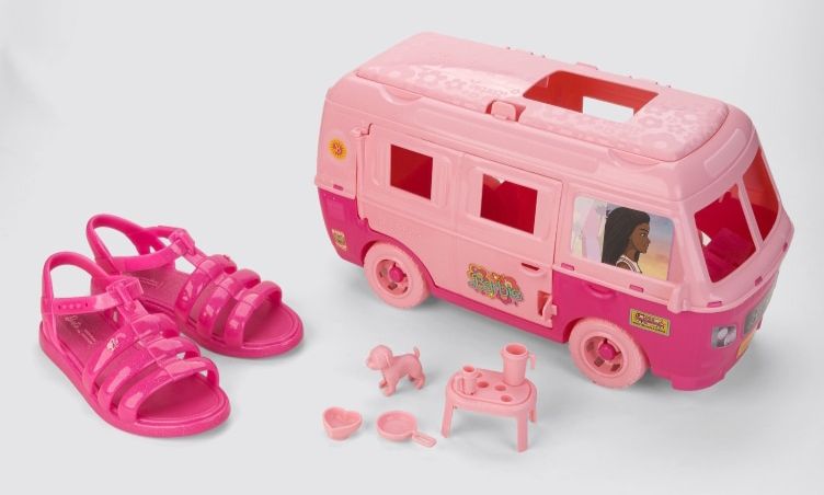 SANDALIA BARBIE ROAD TRIP ROSA ESCU
