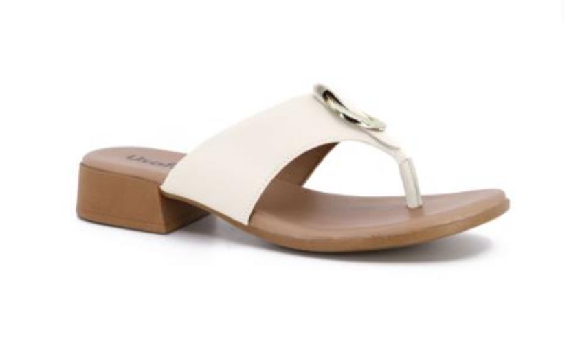 CHINELO SALTO BLOCO MARFIM