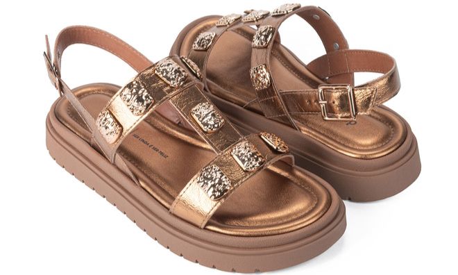 SANDALIA DAKOTA LIPKA BRONZE 224