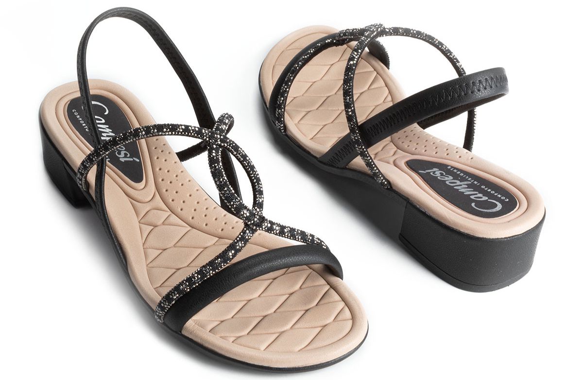 SANDALIA CAMPESI RIVES PRETO 222