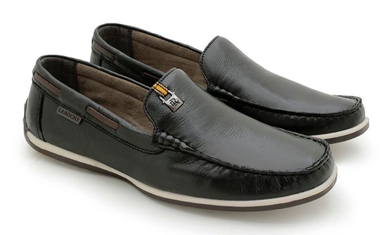 NITEROI MOCASSIM LB NP SOFT PRETO/N