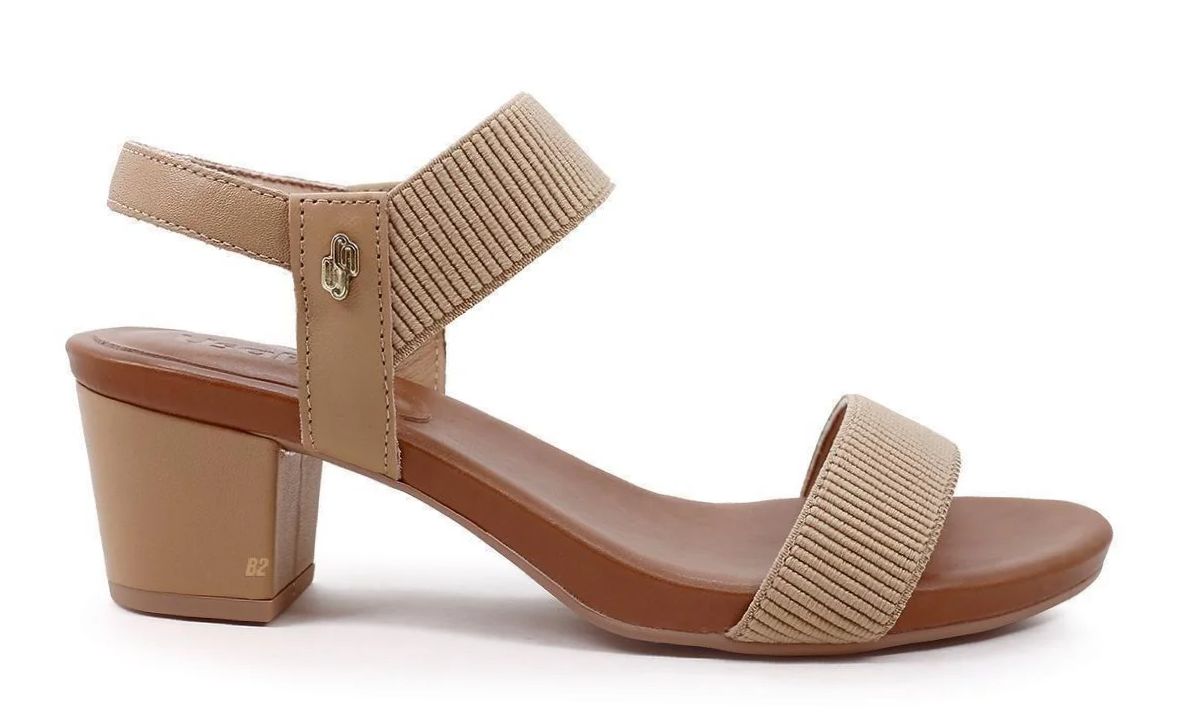 SANDALIA SALTO BLOCO FENDI