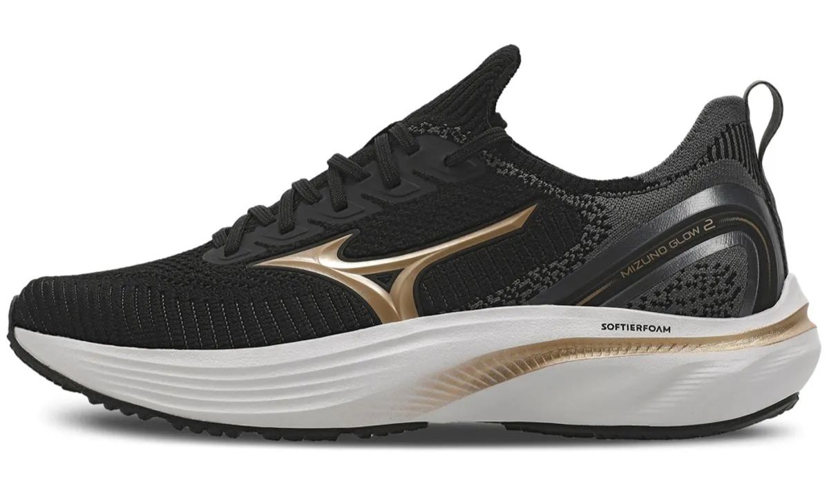TENIS MIZUNO GLOW 2 PRET90