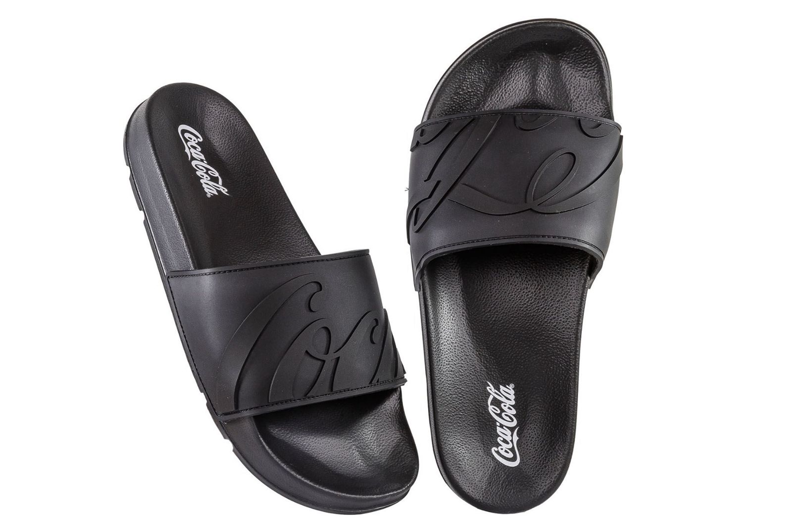 SANDALIA COCA COLA SLIDE ALPHA PRETO/PRE