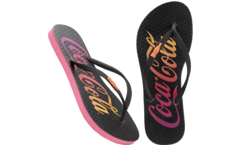 SANDALIA COCA COLA SCRIPT COLOR PINK/PRE