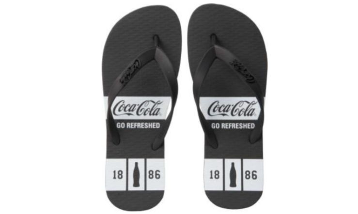 SANDALIA COCA COLA CAPRON PRETO/PRETO 3
