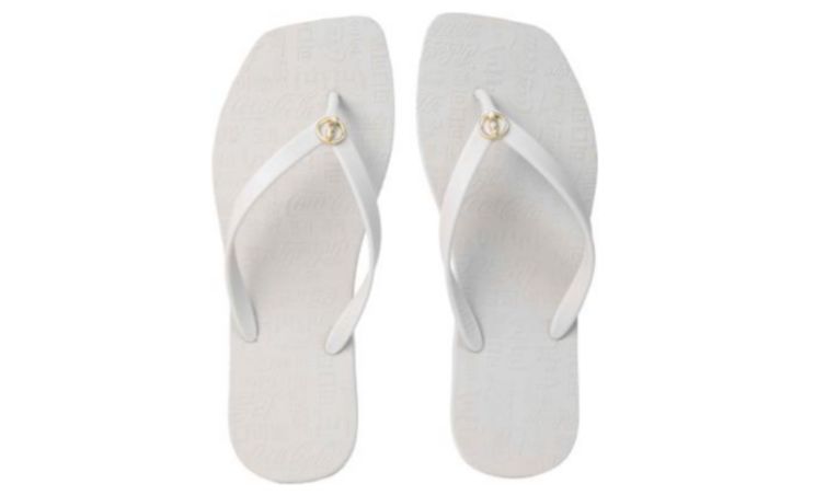 SANDALIA COCA COLA SQUARE RING BRANCO/BR