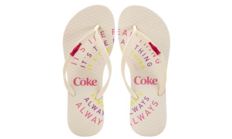 SANDALIA COCA COLA ITS COKE OFF WHITE/OF