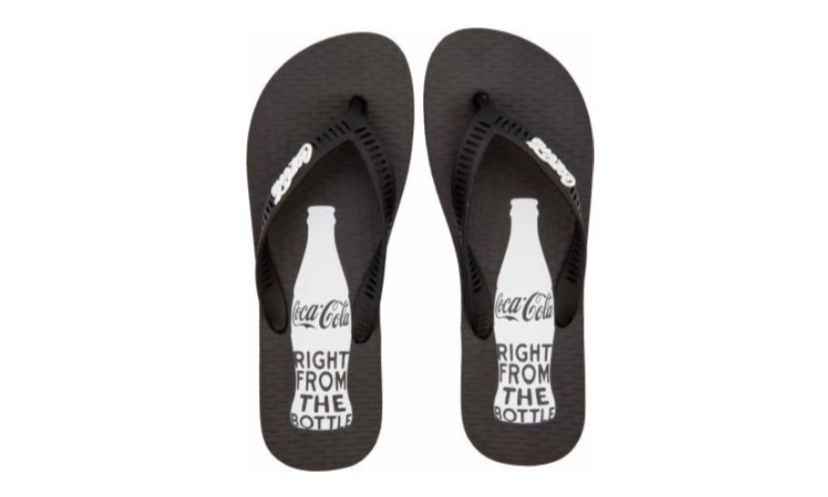 CHINELO COCA COLA CANTON PRETO/PRETO
