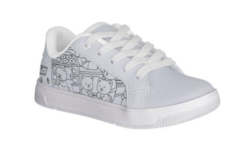 TENIS KIDY ASTRAL BRANCO/BRANCO 