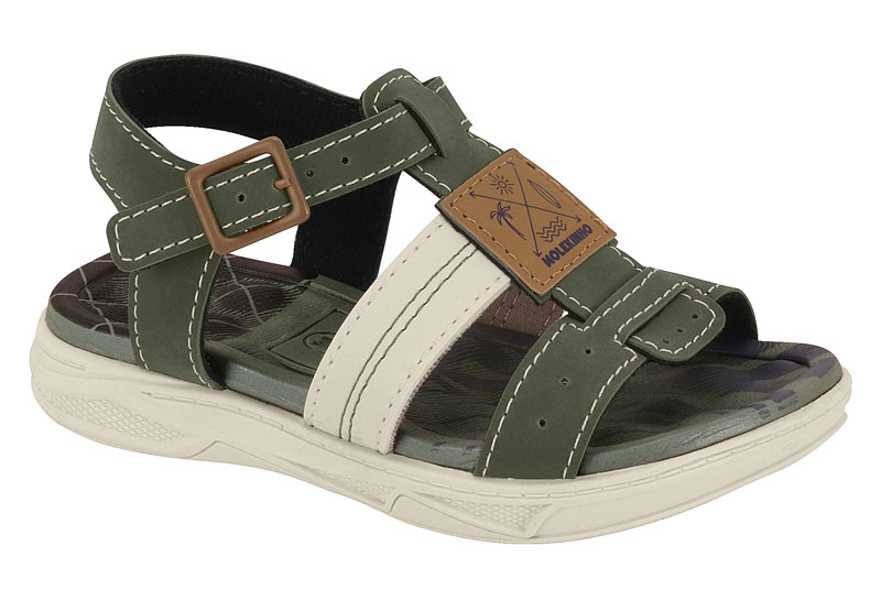 SANDALIA MASCULINA BEBE DE USO COMUM C/ 