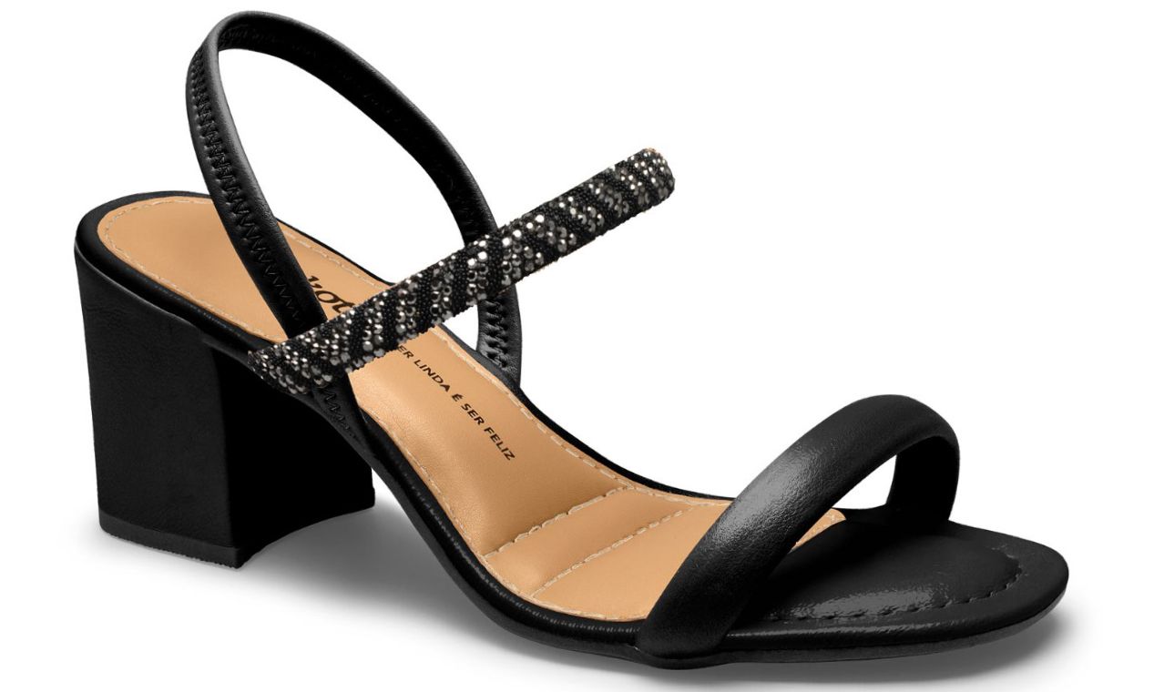 SANDALIA DAKOTA ATLANTIS PRETO 225 
