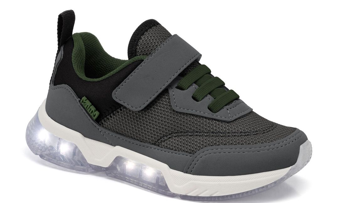 604065000 TENIS LIGHT - 604 GRAFITE/PRET