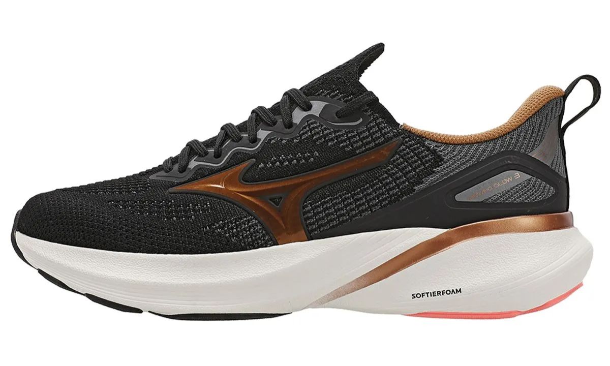 TENIS MIZUNO GLOW 3 PT/BRZ 
