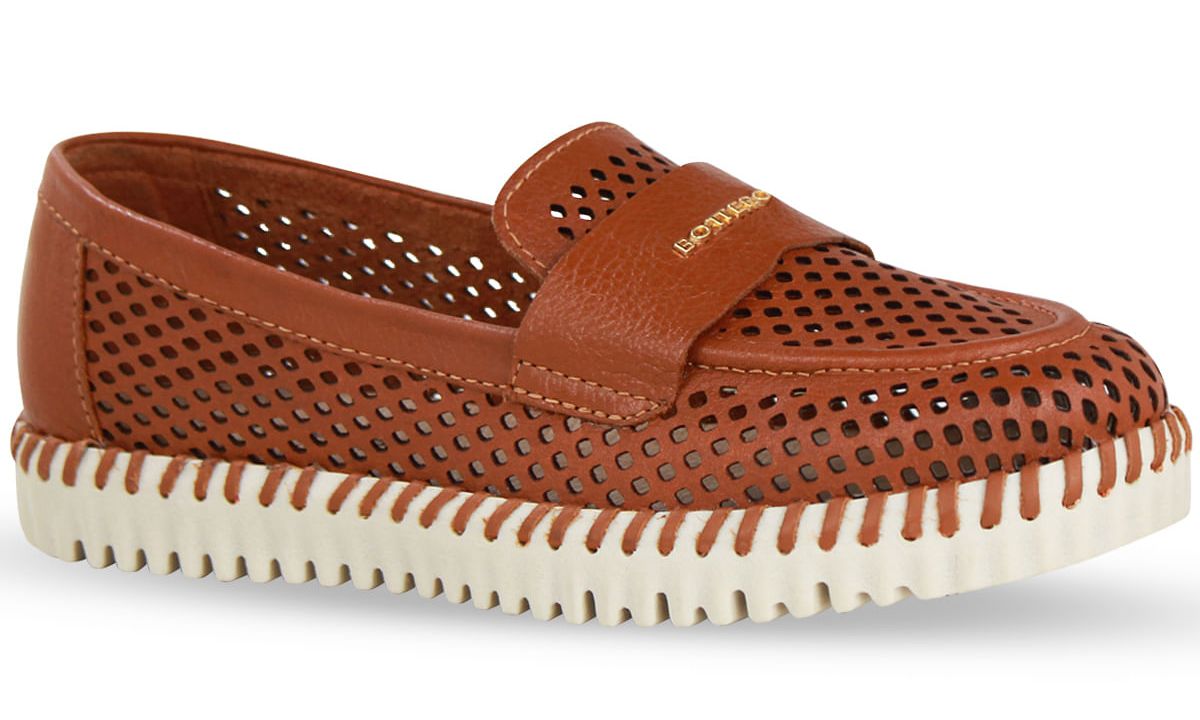 374104 TENIS COURO BURNISH CARAMELO 15 