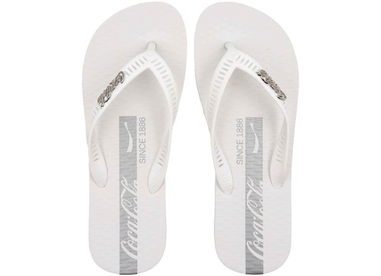 CHINELO COCA COLA GOLD TRACE BRANCO/BRAN