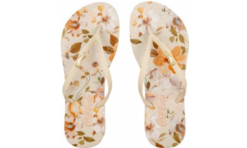 CHINELO COCA COLA AQUARELLE GARDEN OFF W