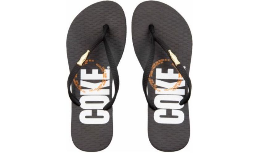 CHINELO COCA COLA COMPANY PRETO/PRETO