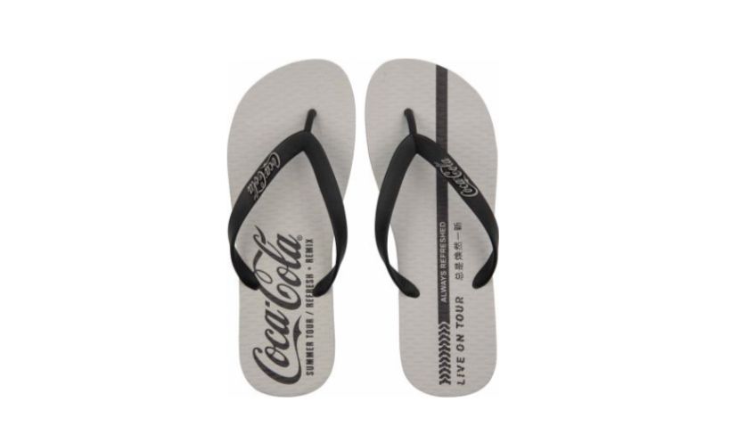 CHINELO COCA COLA EADS CINZA/PRETO 3