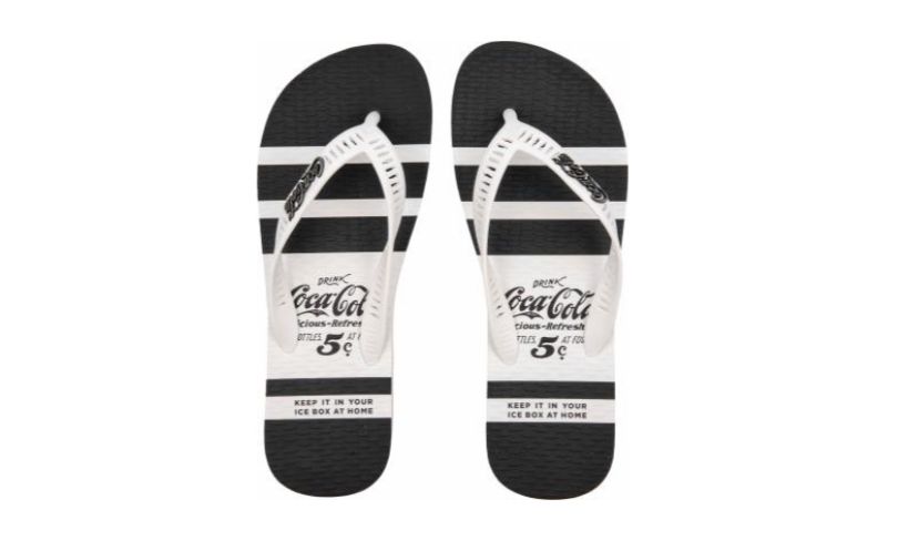 CHINELO COCA COLA HOLLY BRANCO/BRANCO