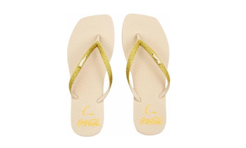 CHINELO COCA COLA C GOLD OFF WHITE/OFF W