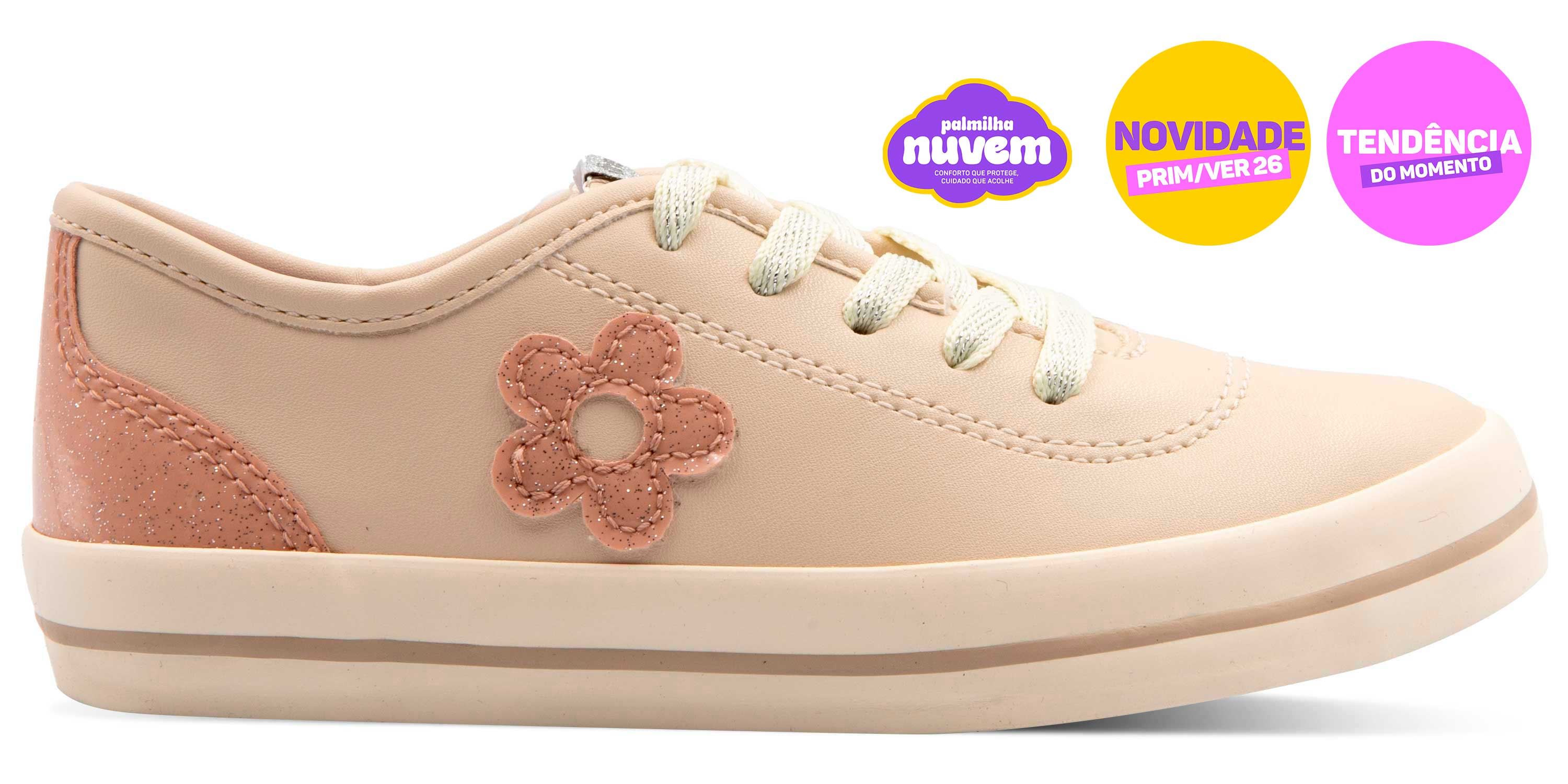 TENIS SELF PETAL BEGE