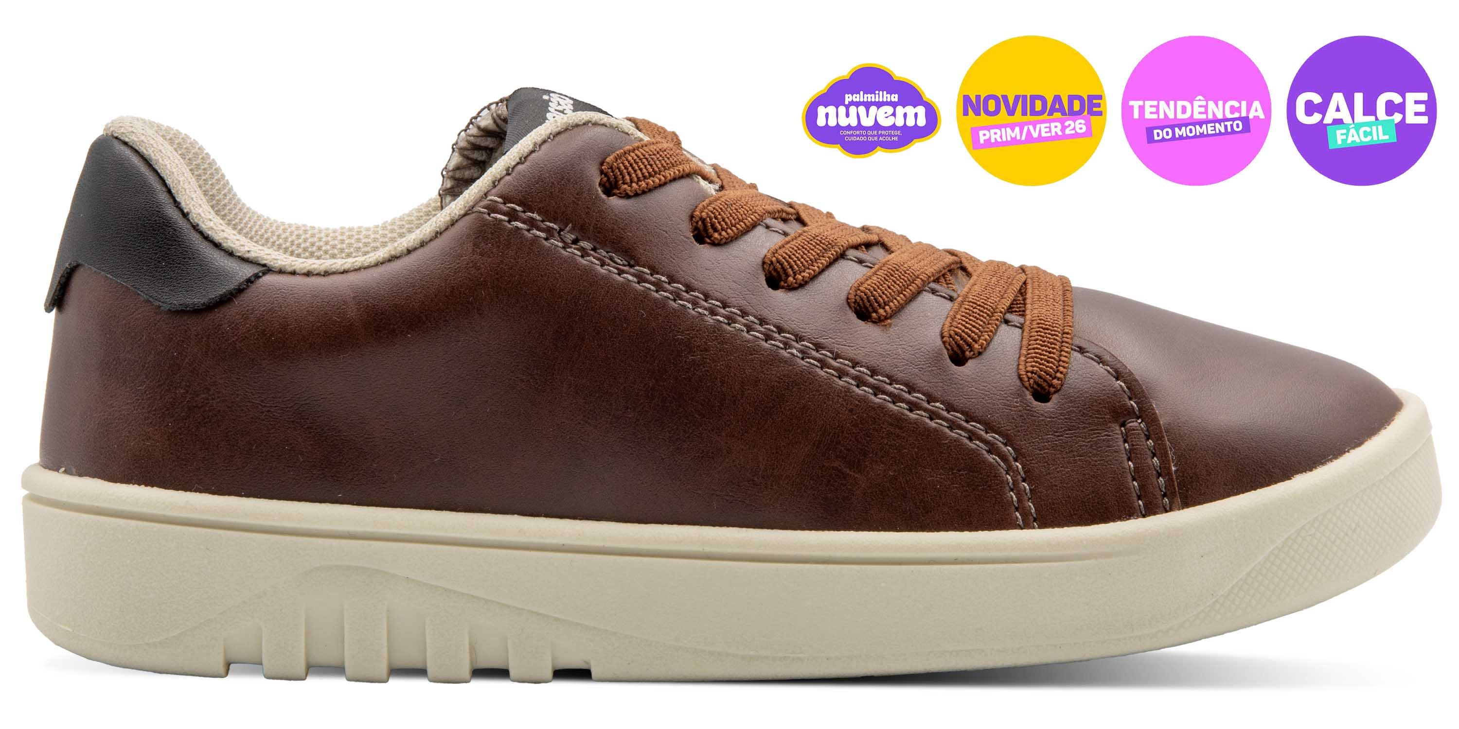 TENIS STIR HUGH MARROM/PRETO