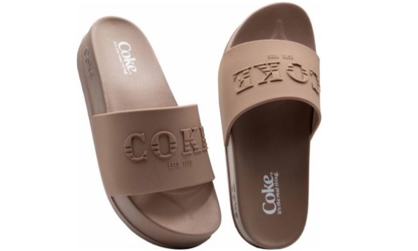 CHINELO COCA COLA SLIDE COKE STRIPES BOL