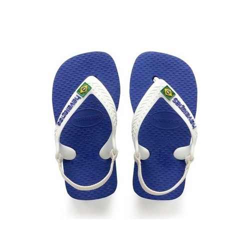 SANDALIAS HAVAIANAS N.B. BRASIL LOGO AZU