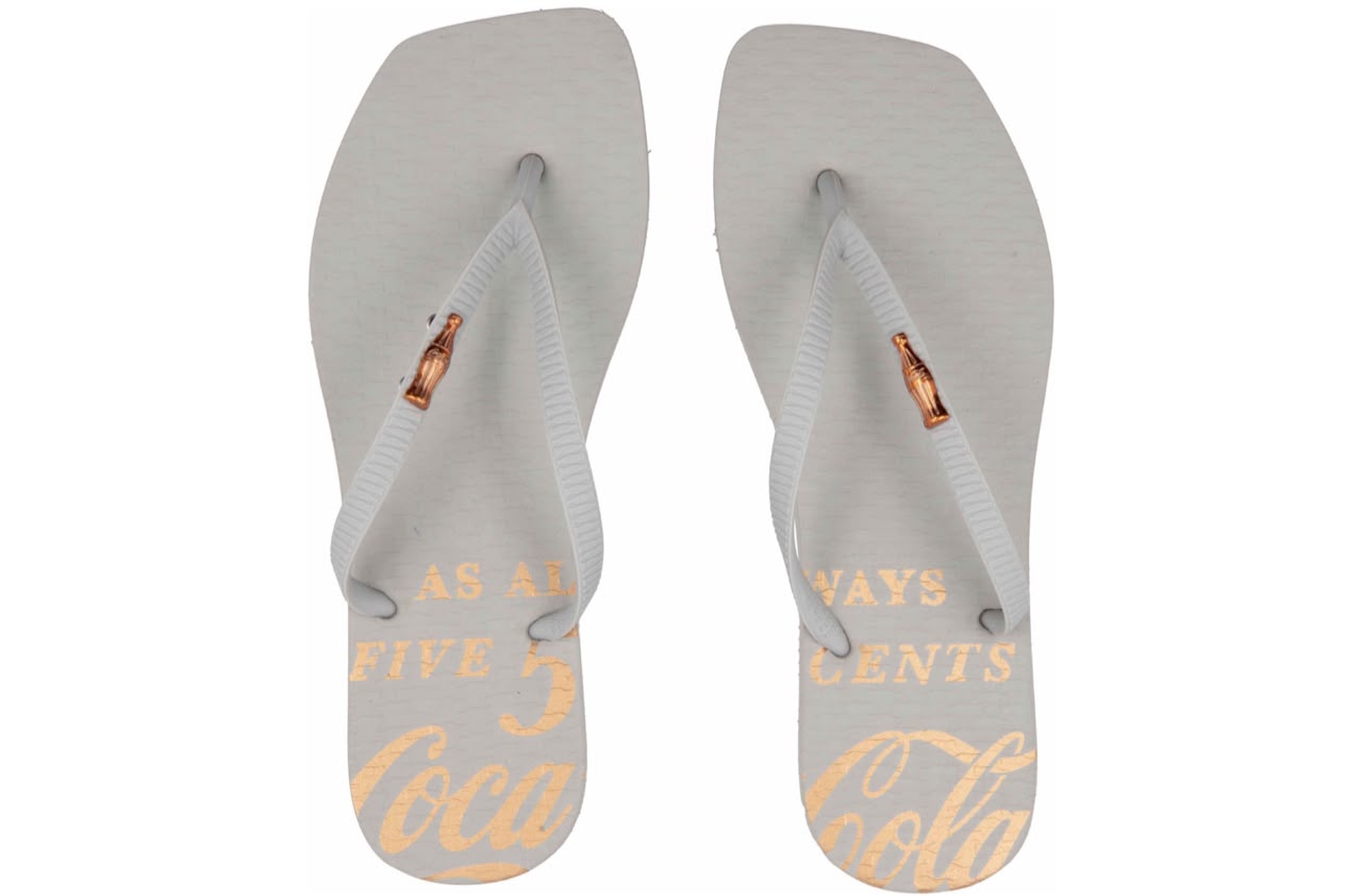 CHINELO COCA COLA SQUARE ALWAYS FEMININO