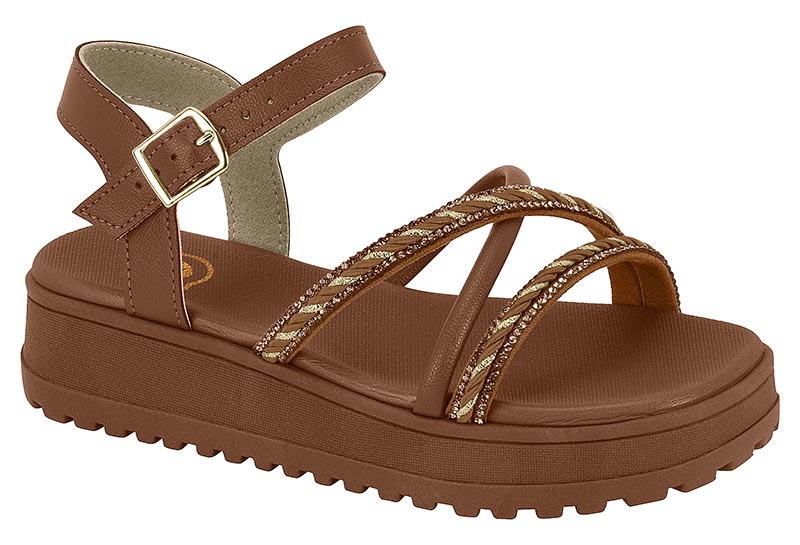 SANDALIA TEEN DE USO COMUM C/ SOLA SINT.