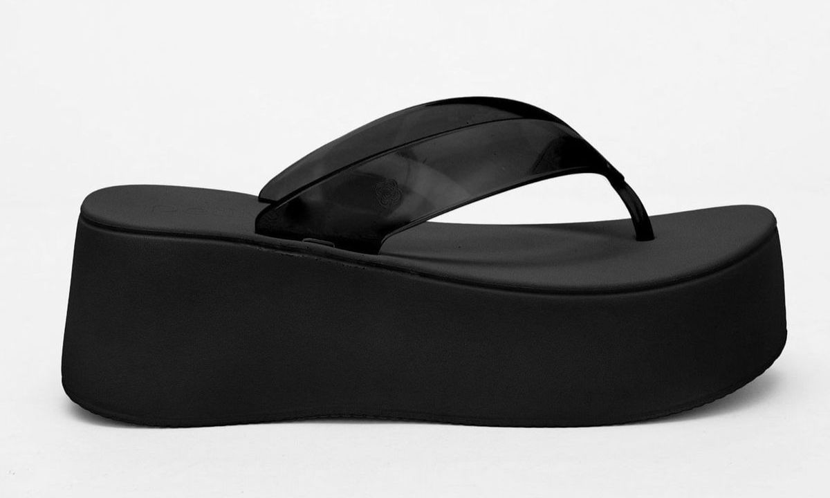 CHINELO  INJ PJ7703 00027 - PRETO