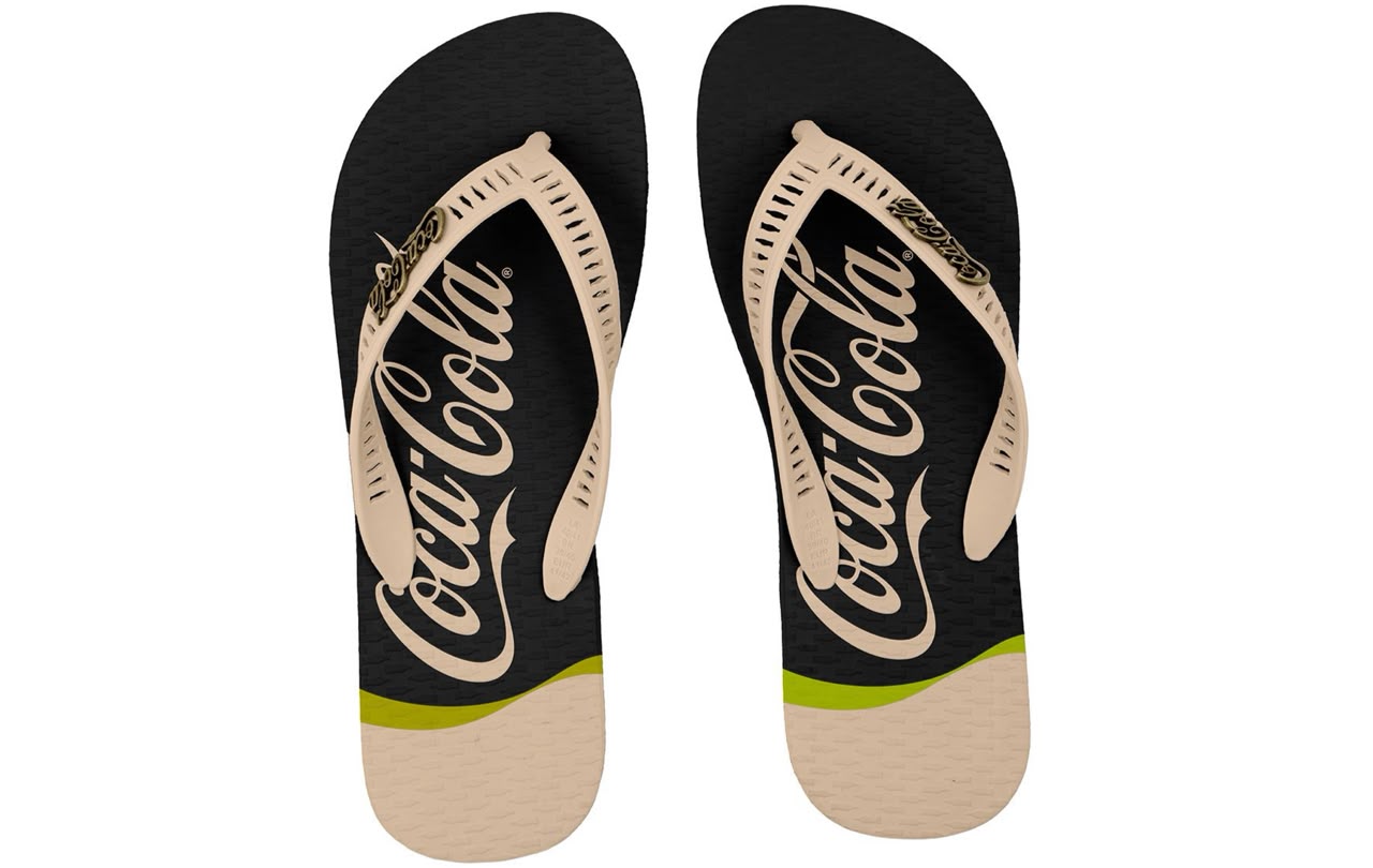 CHINELO COCA COLA CONNELL OFF WHITE/OFF 