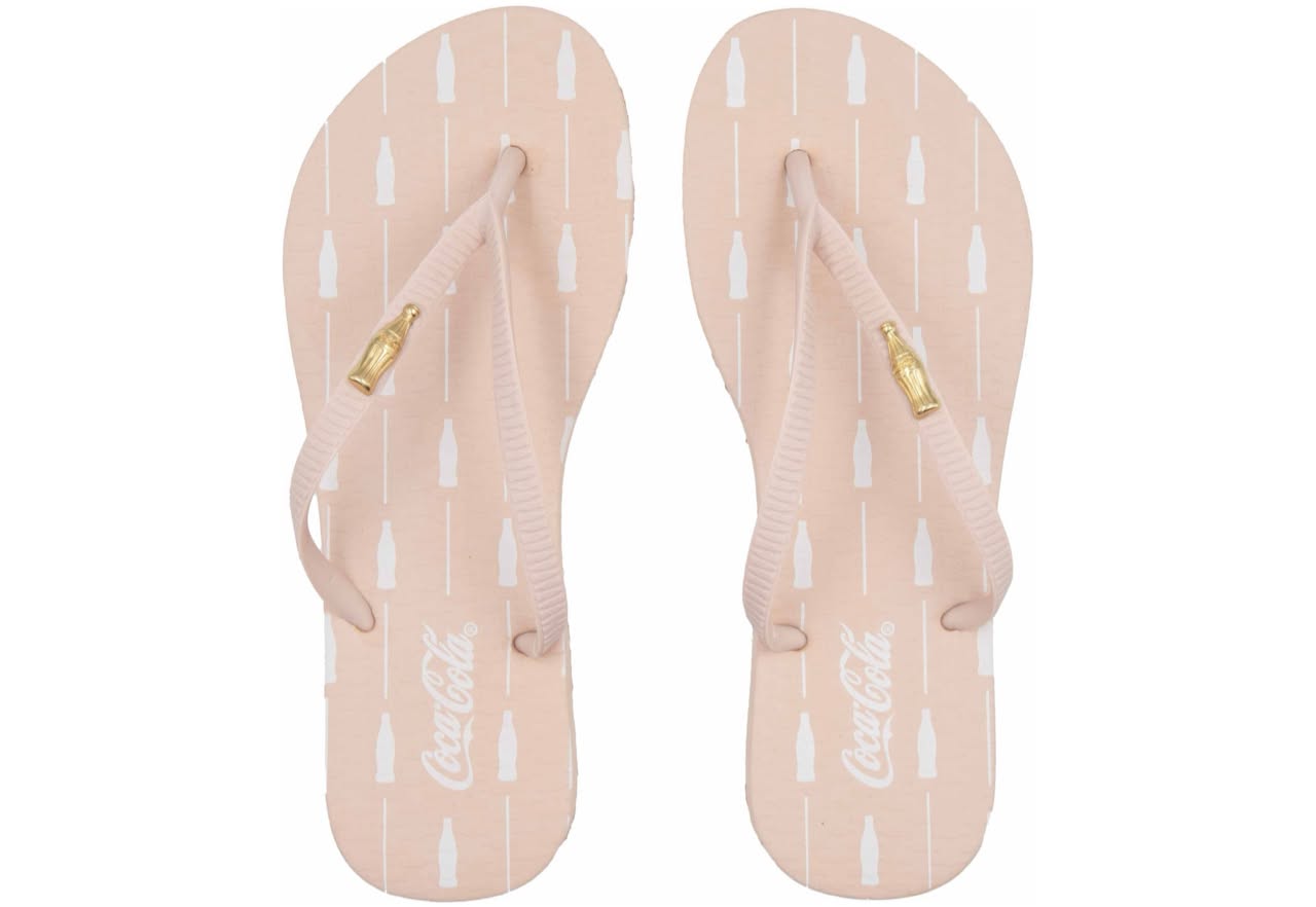 CHINELO COCA COLA LAMAR ROSE CLARO/ROSE 