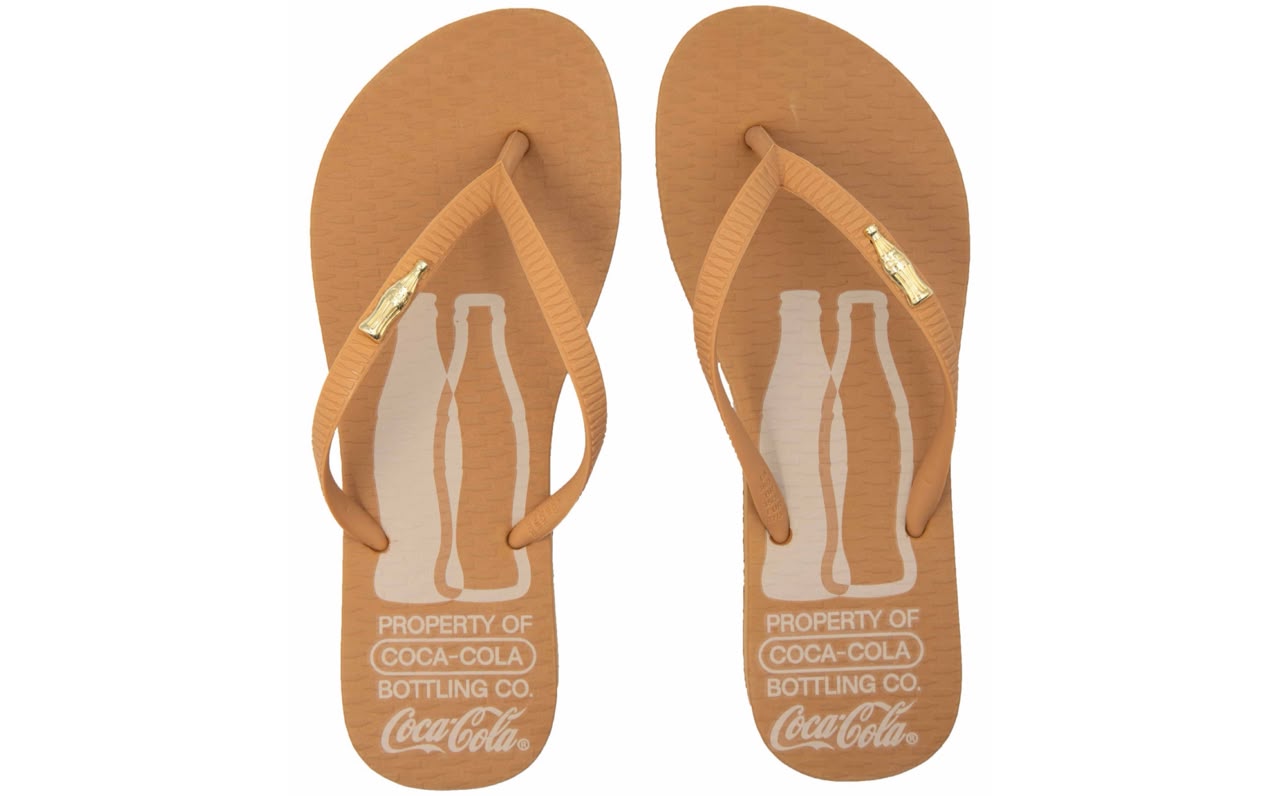 CHINELO COCA COLA PROPERTY FEMININO CARA