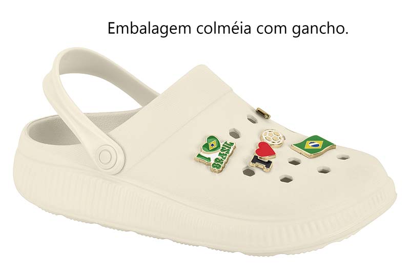 SANDALIA FEM. DE USO COMUM C/ SOLA SINT.