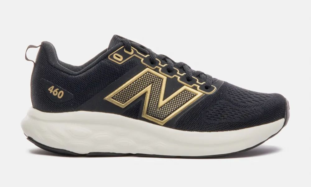 W460V4-TENIS NB 460 V4 FEMININO-PTO/OURO