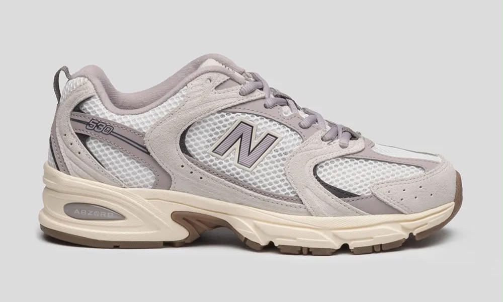 NB530-TENIS NB 530 UNISSEX-BEGE-U5308JF