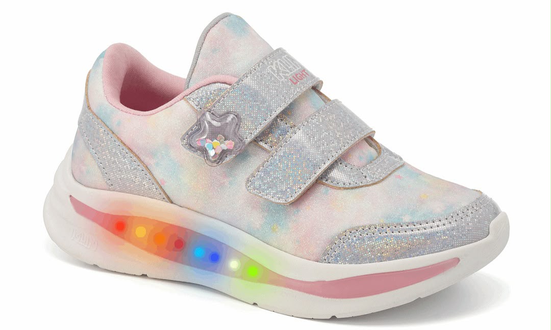 392006000 TENIS FLASH - 392 LILAS/AZUL C