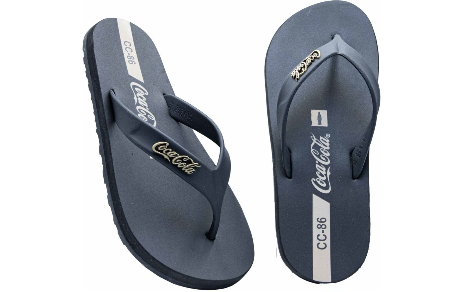 CHINELO COCA COLA WAVE JET HORNEL PRETO/