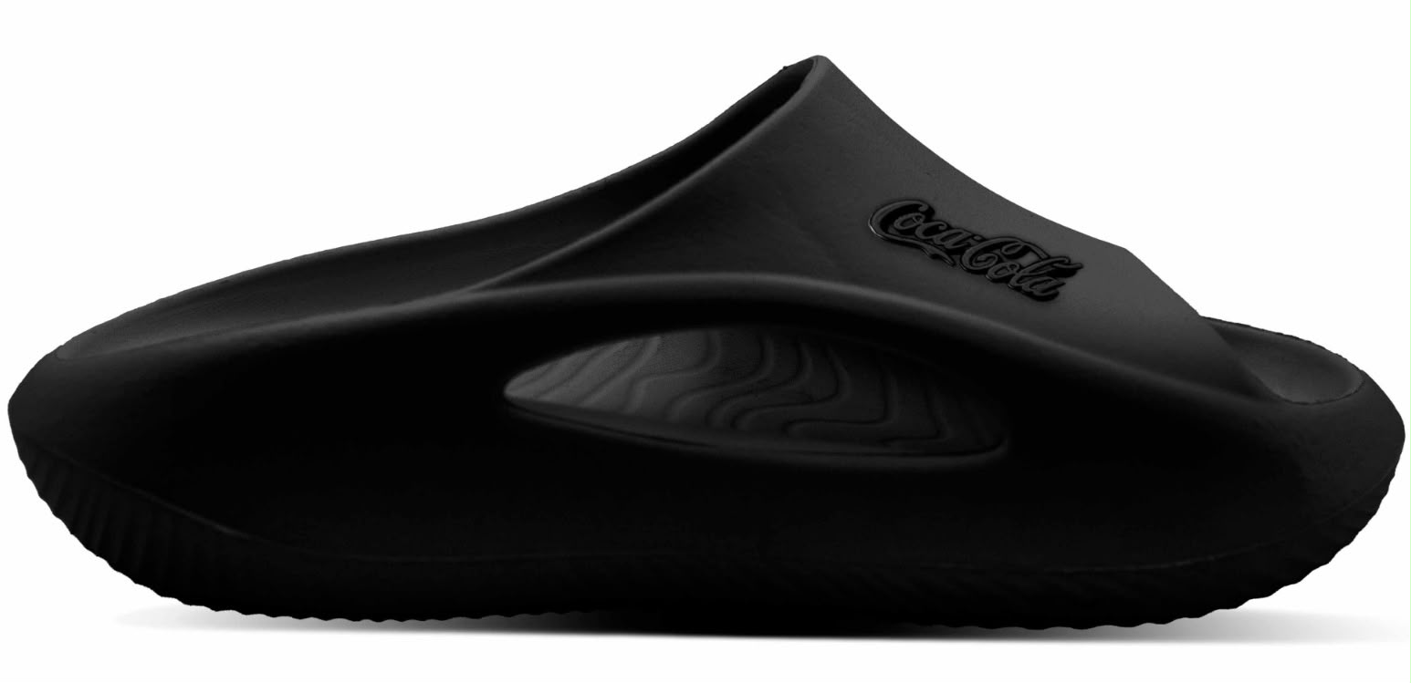 CHINELO INJ COCA-COLA MOVE PRETO/PRETO